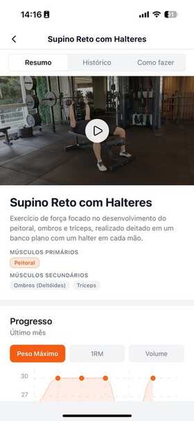 Vídeo + Progresso